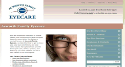 Desktop Screenshot of acwortheyes.com